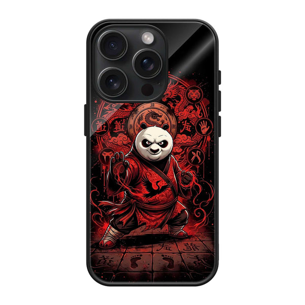 Kung Fu Panda Warrior Glass Case
