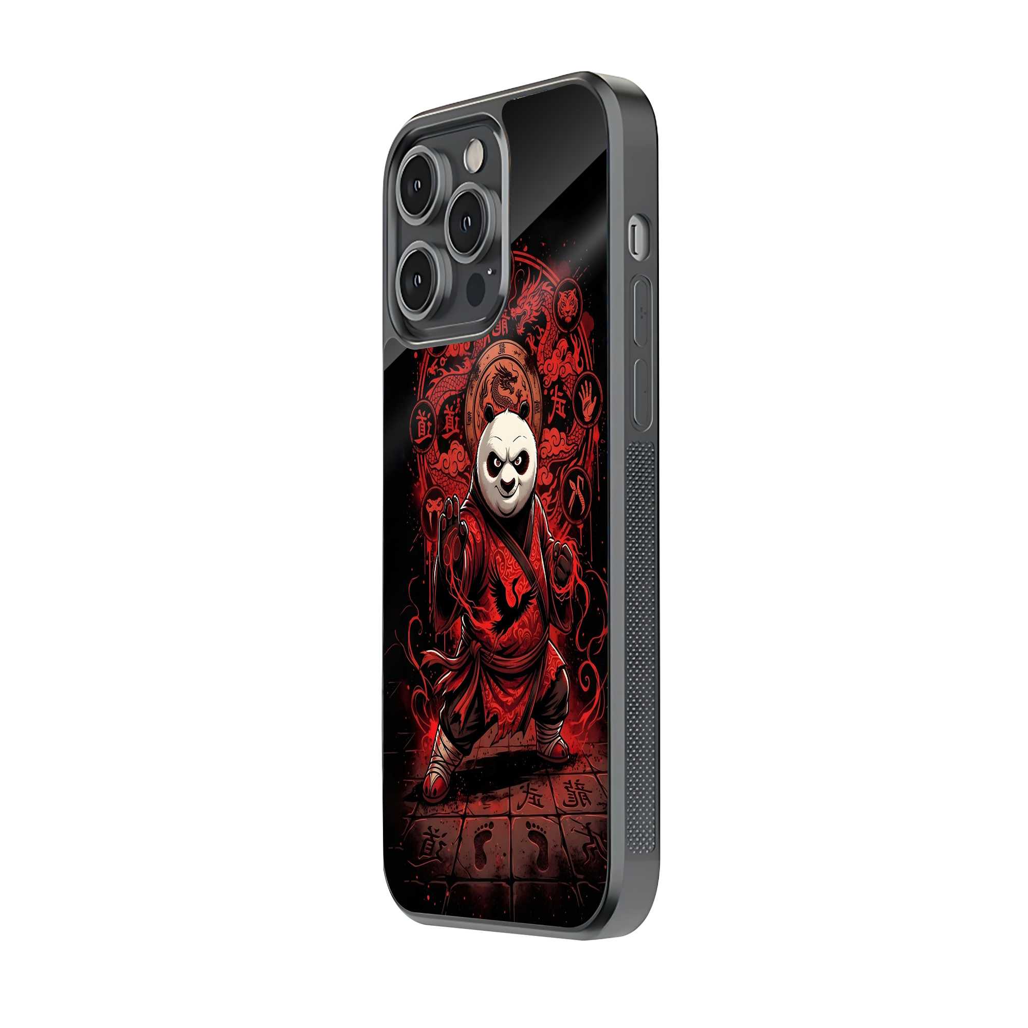 Kung Fu Panda Warrior Glass Case
