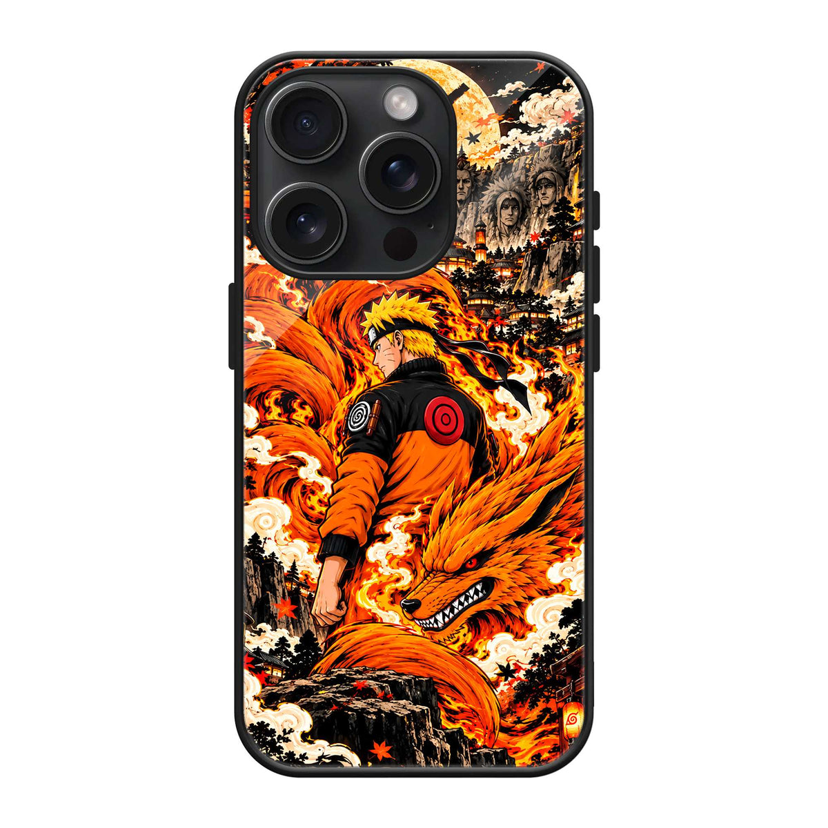 Kurama Flame Glass Case