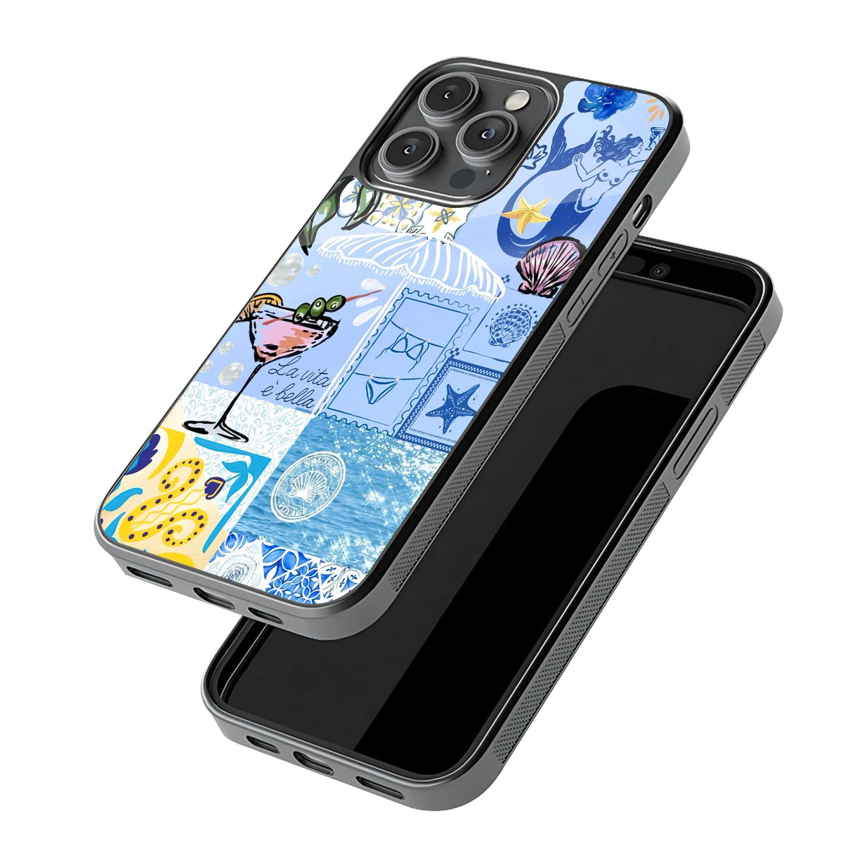 La Vitamin Belle Glass Case