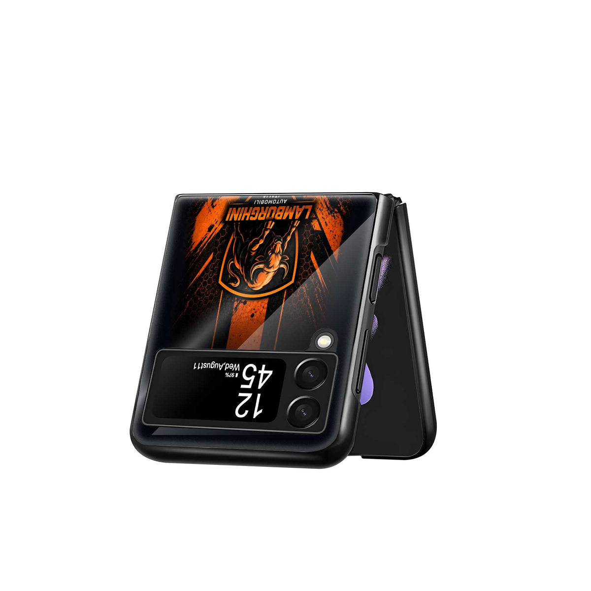 Lamborghini Huracan Samsung Z Flip Glass Case