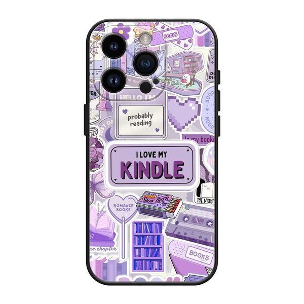 Lavender Bookish Silicone Case