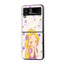 Lavender Dreams Samsung Z Flip Glass Case