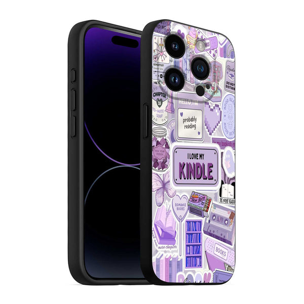 Lavender Bookish Silicone Case