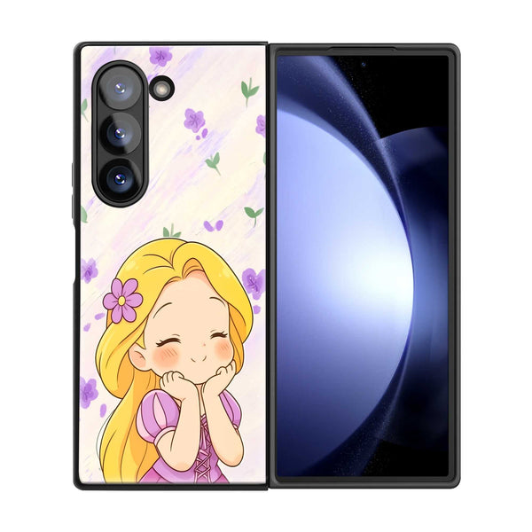 Lavender Dreams Samsung Z Fold Glass Case