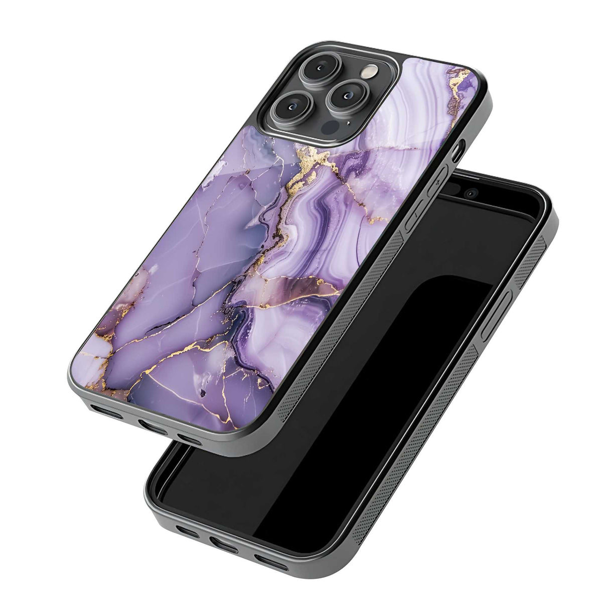 Lavender Veil Glass Case