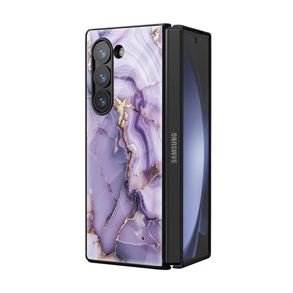 Lavender Veil Samsung Z Fold Glass Case