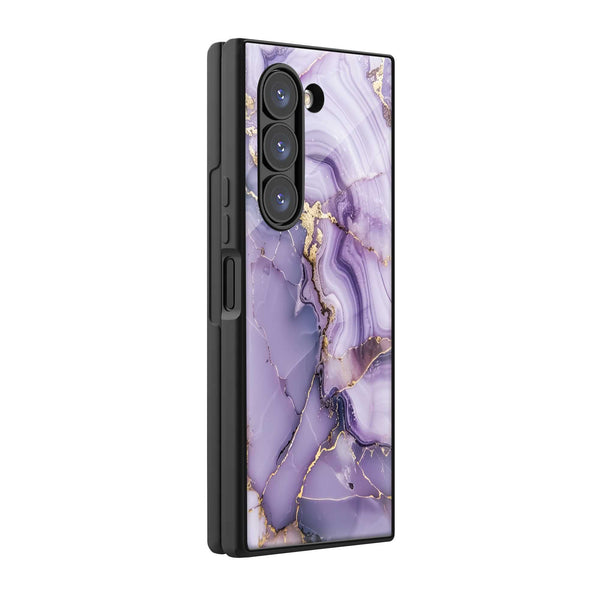 Lavender Veil Samsung Z Fold Glass Case