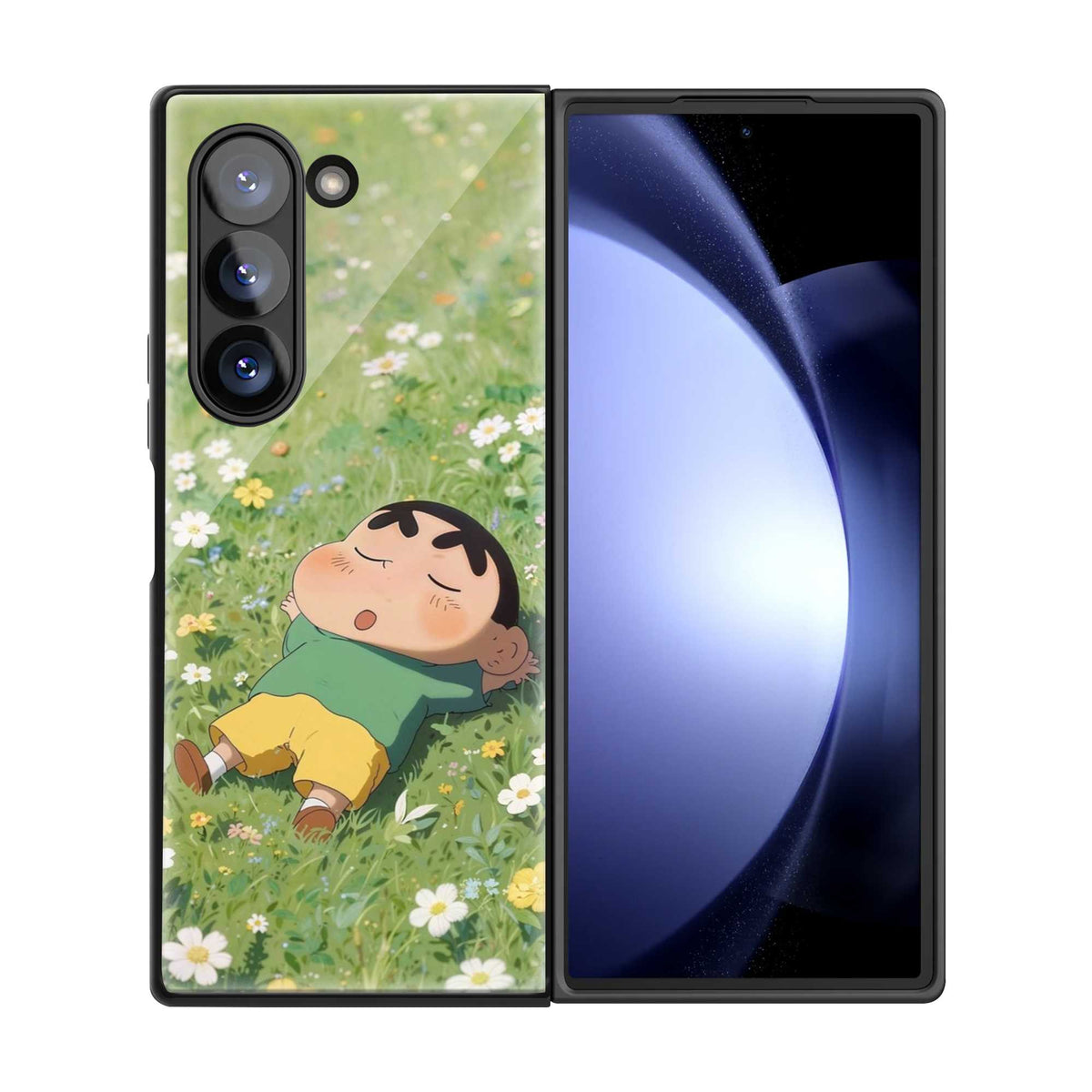 Lazy Day Samsung Z Fold Glass Case