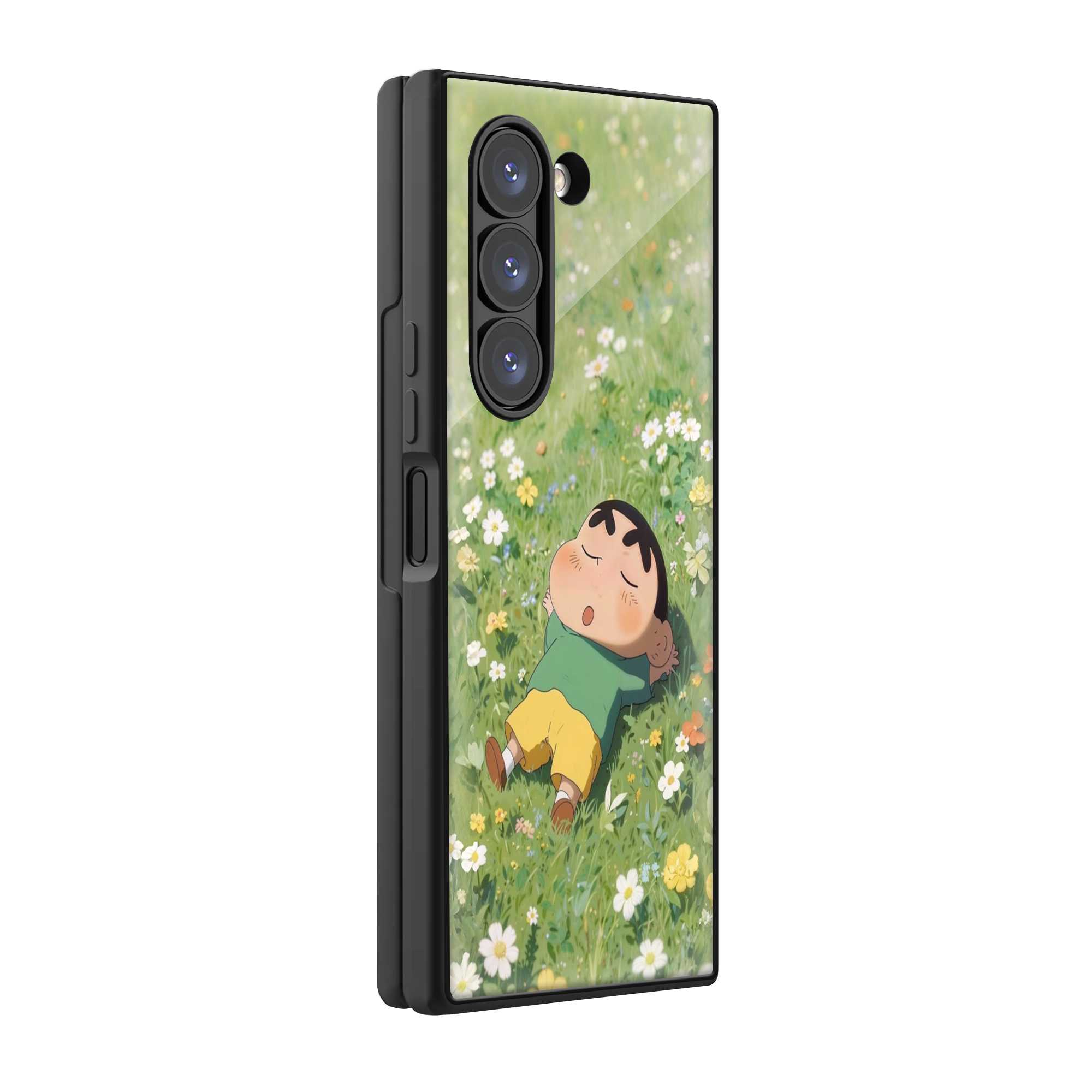 Lazy Day Samsung Z Fold Glass Case