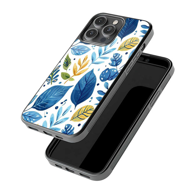 Leaf Elegance Glass Case