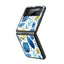 Leaf Elegance Samsung Z Flip Glass Case
