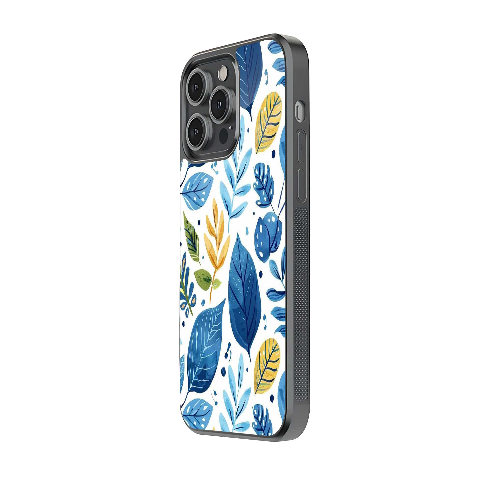 Leaf Elegance Glass Case Secondary image