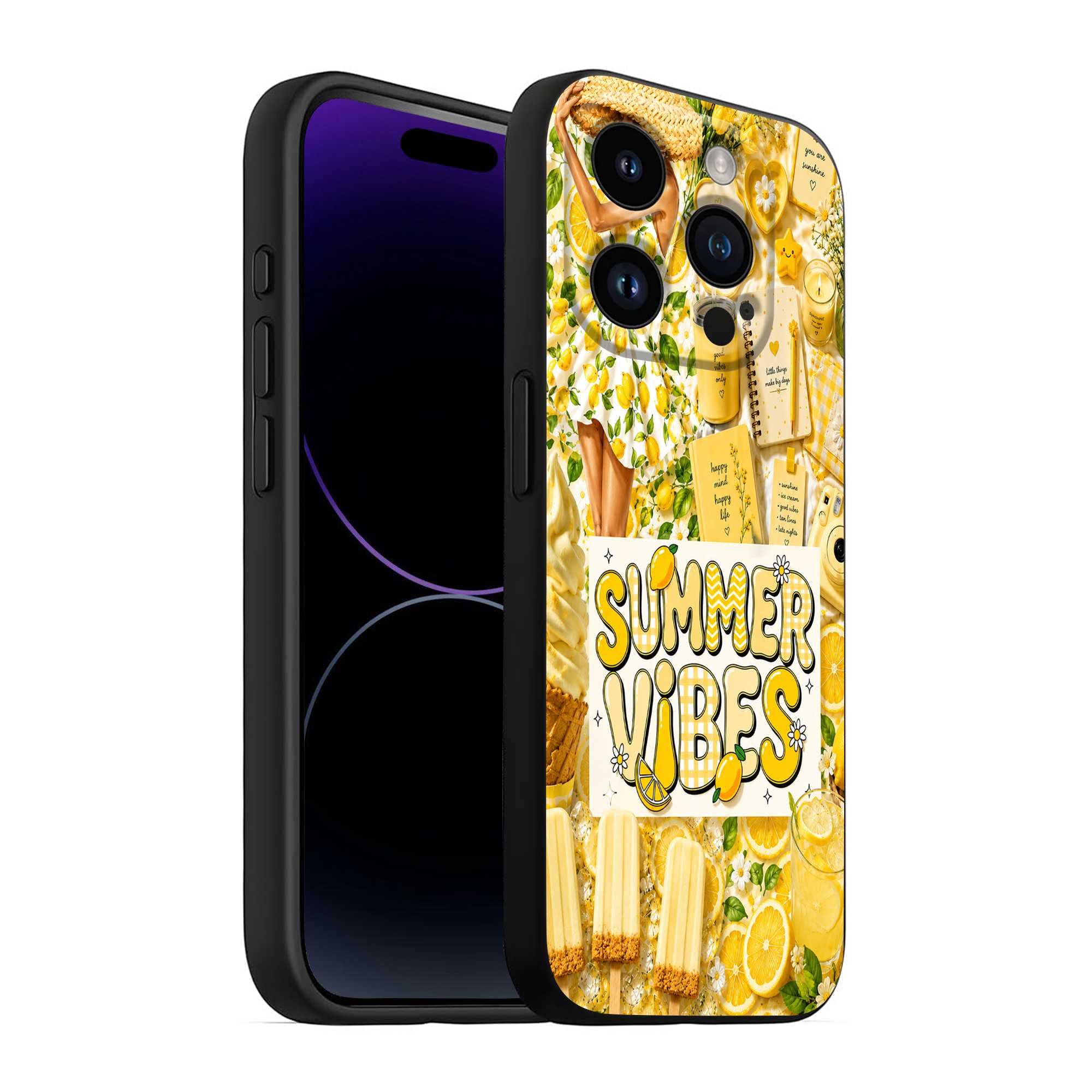 Lemon Vibes Silicone Case