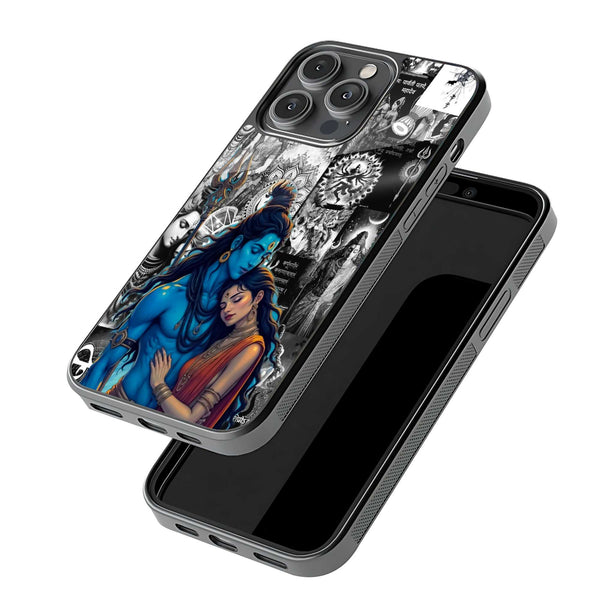 Life Of Shiva Glass Case