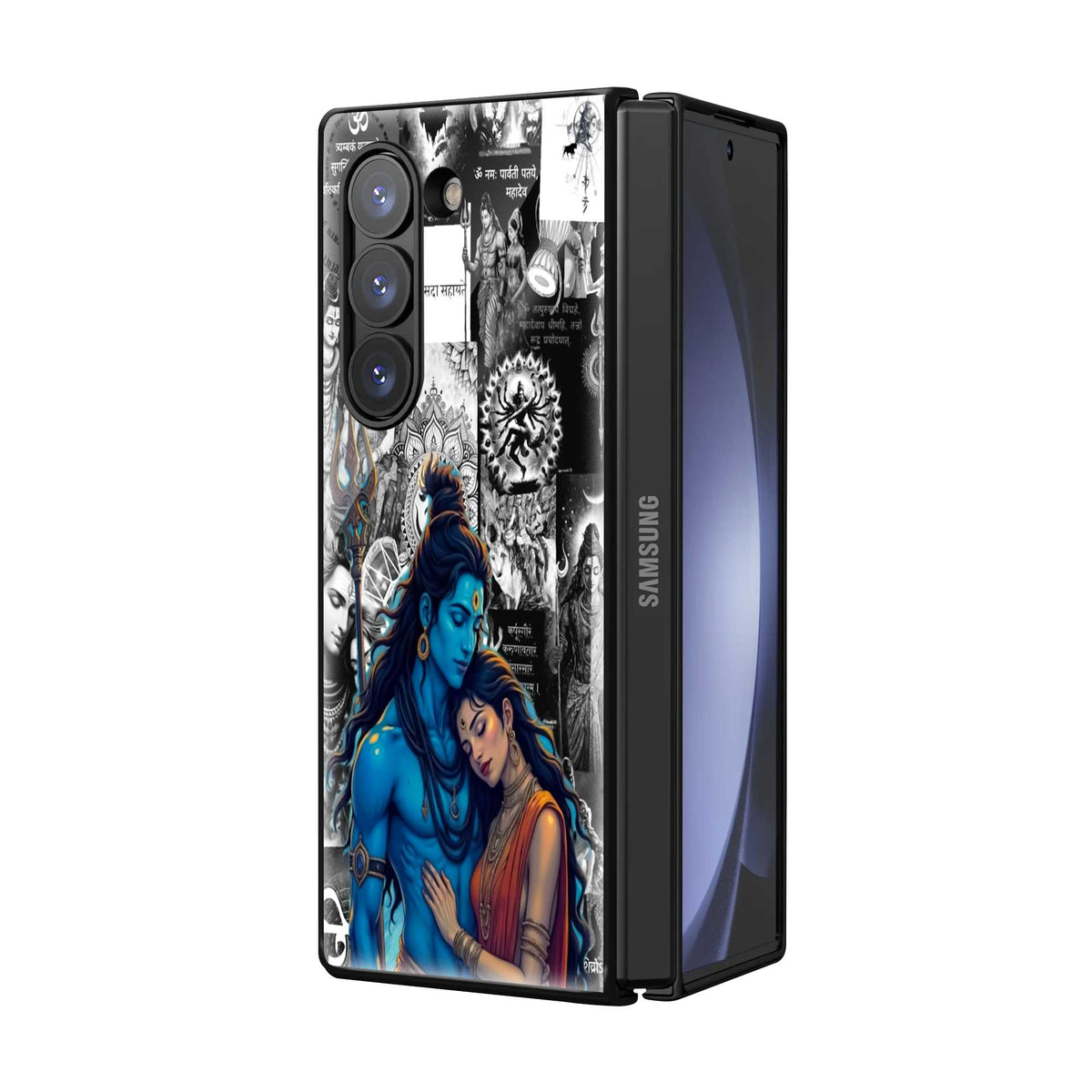 Life of shiva Samsung Z Fold Glass Case