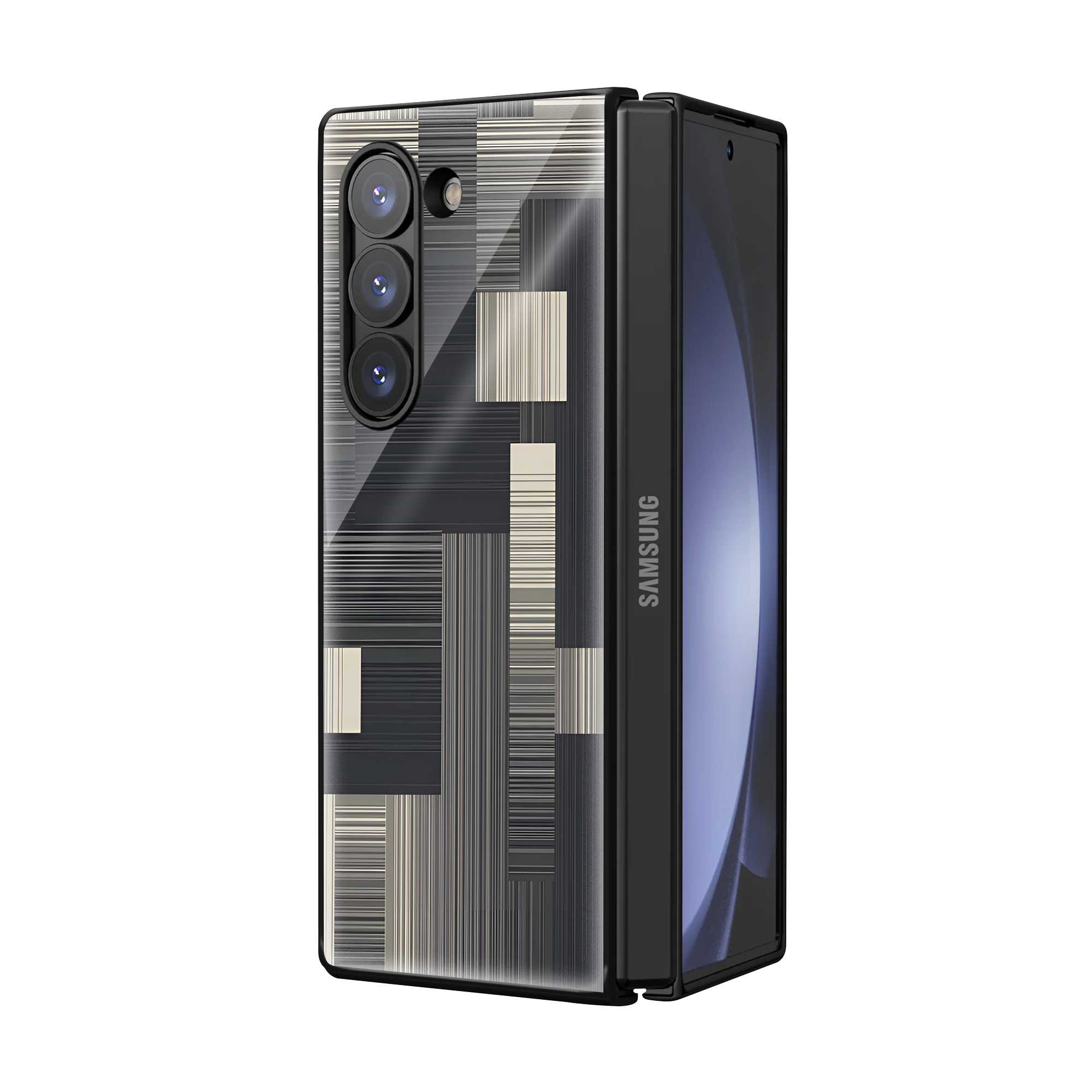 Linear Flow Samsung Z Fold Glass Case