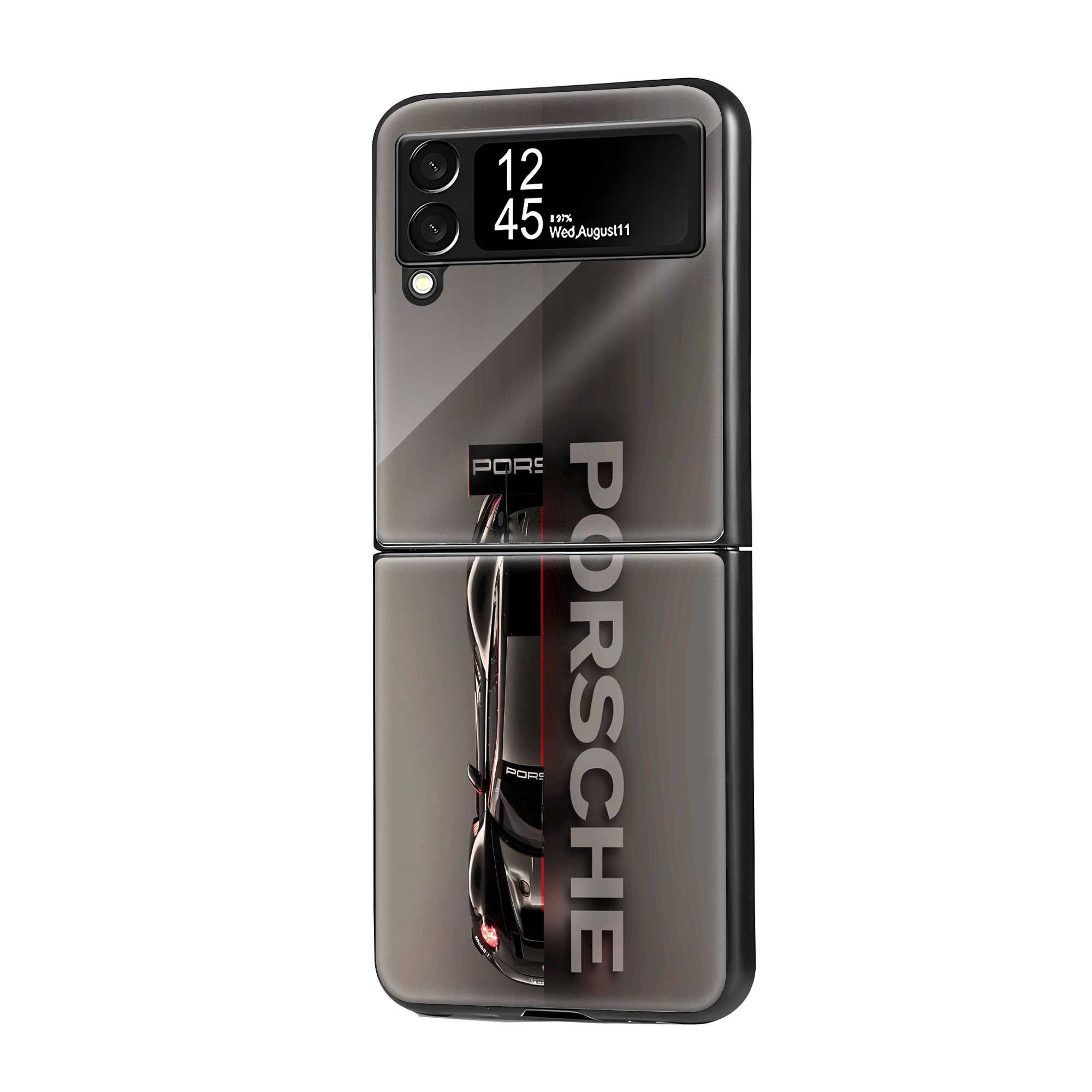 Linear GT3 Samsung Z Flip Glass Case