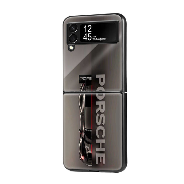 Linear GT3 Samsung Z Flip Glass Case
