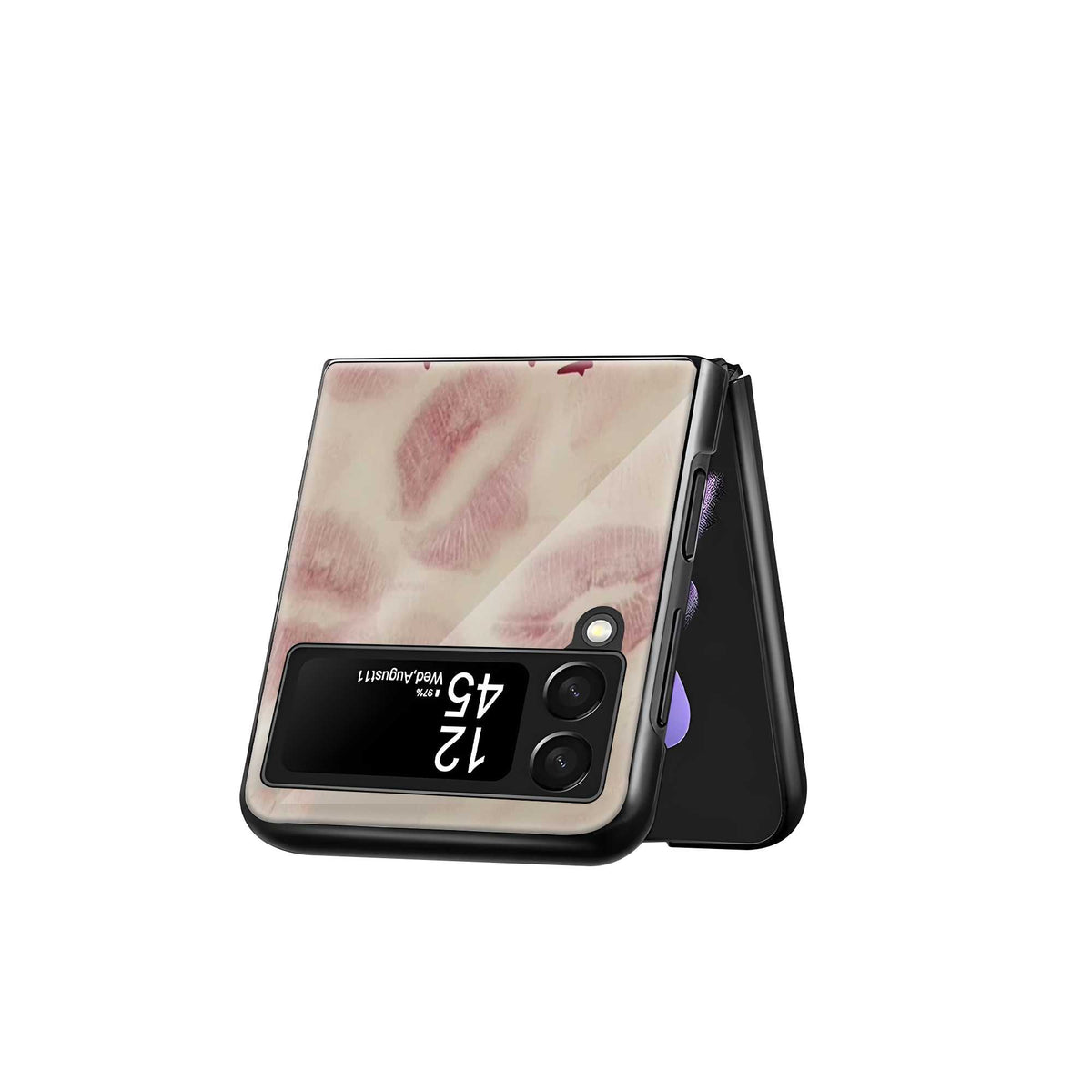 Lipstick Luxe Samsung Z Flip Glass Case