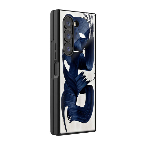Liquid Brush Samsung Z Fold Glass Case