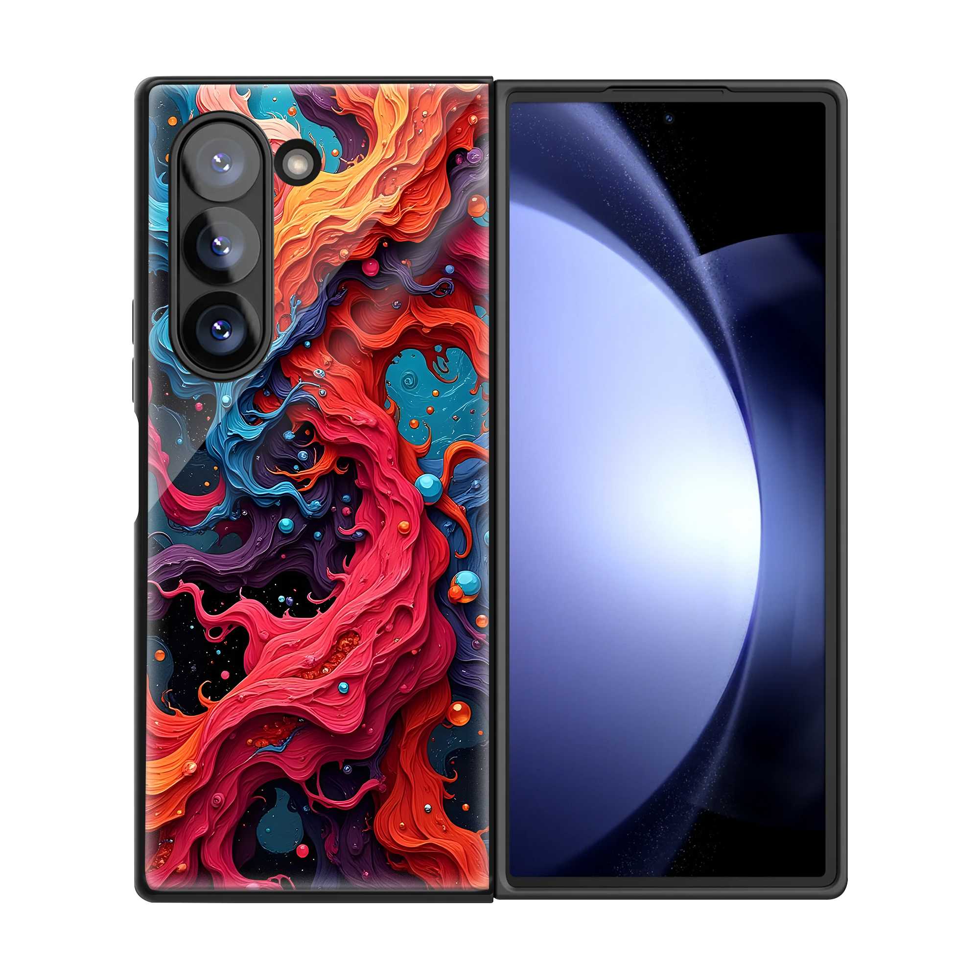 Liquid Dreams Samsung Z Fold Glass Case