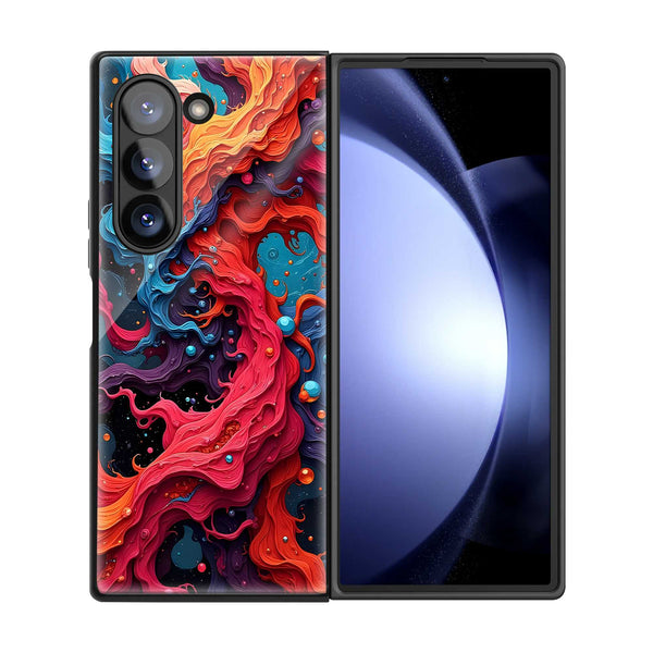 Liquid Dreams Samsung Z Fold Glass Case