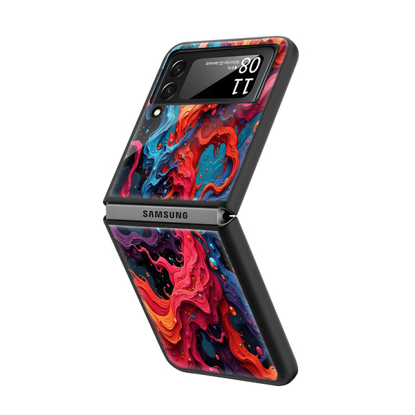 Liquid Dreams Samsung Z Flip Glass Case