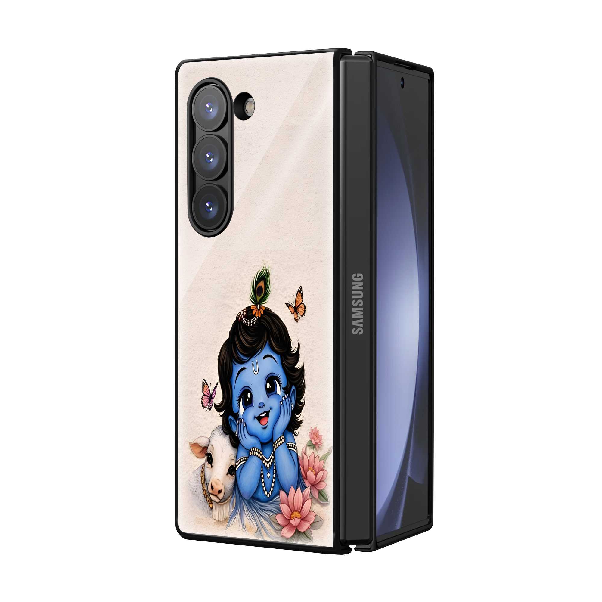Little Kanha Samsung Z Fold Glass Case