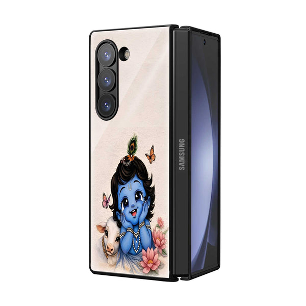 Little Kanha Samsung Z Fold Glass Case