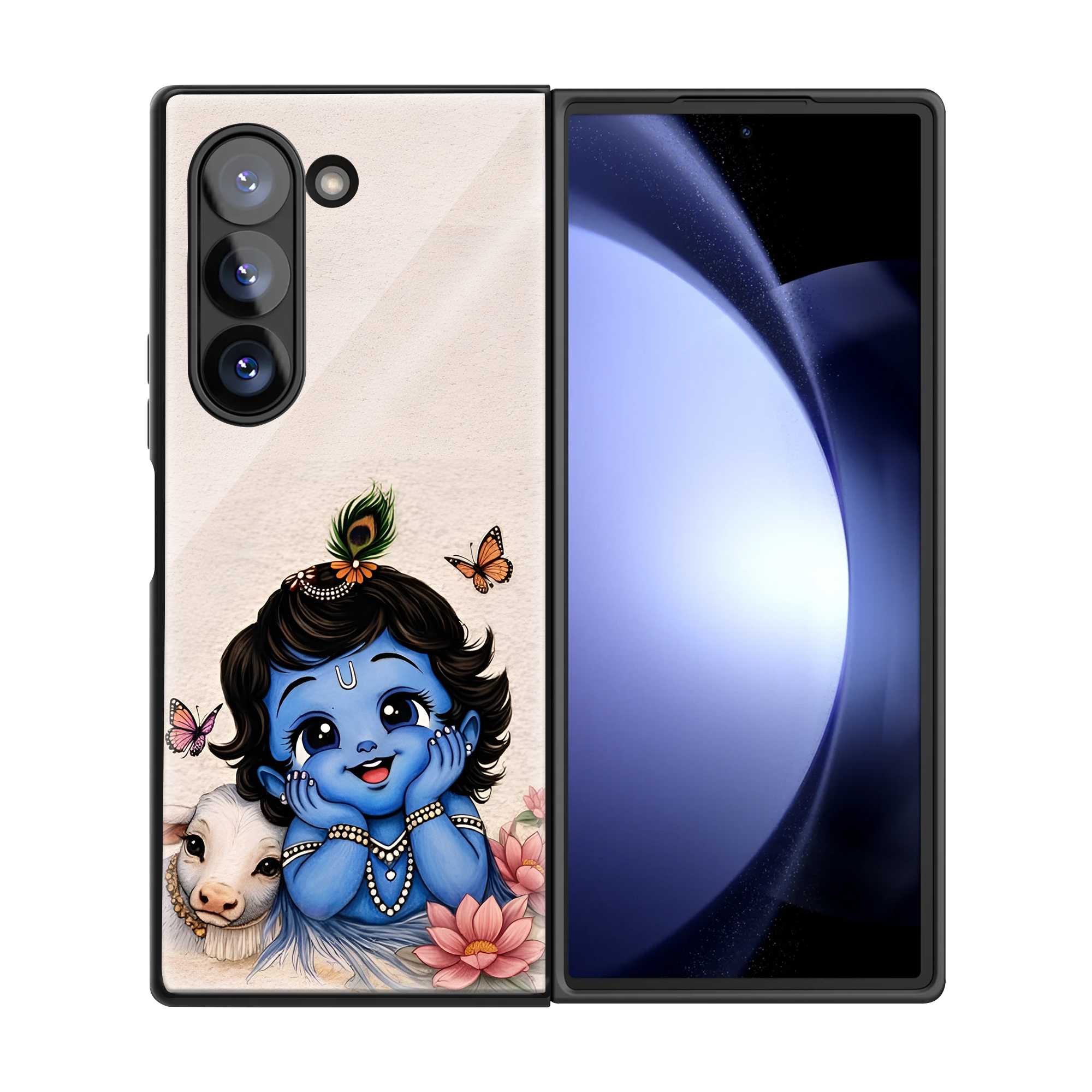 Little Kanha Samsung Z Fold Glass Case