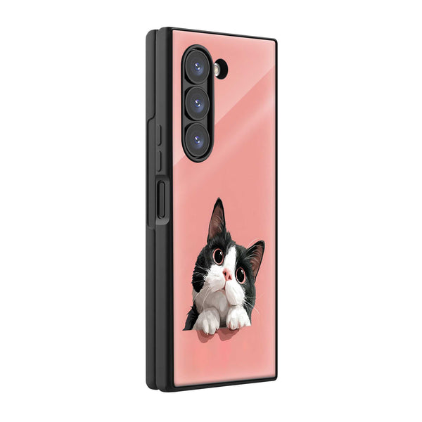Little Paws Samsung Z Fold Glass Case