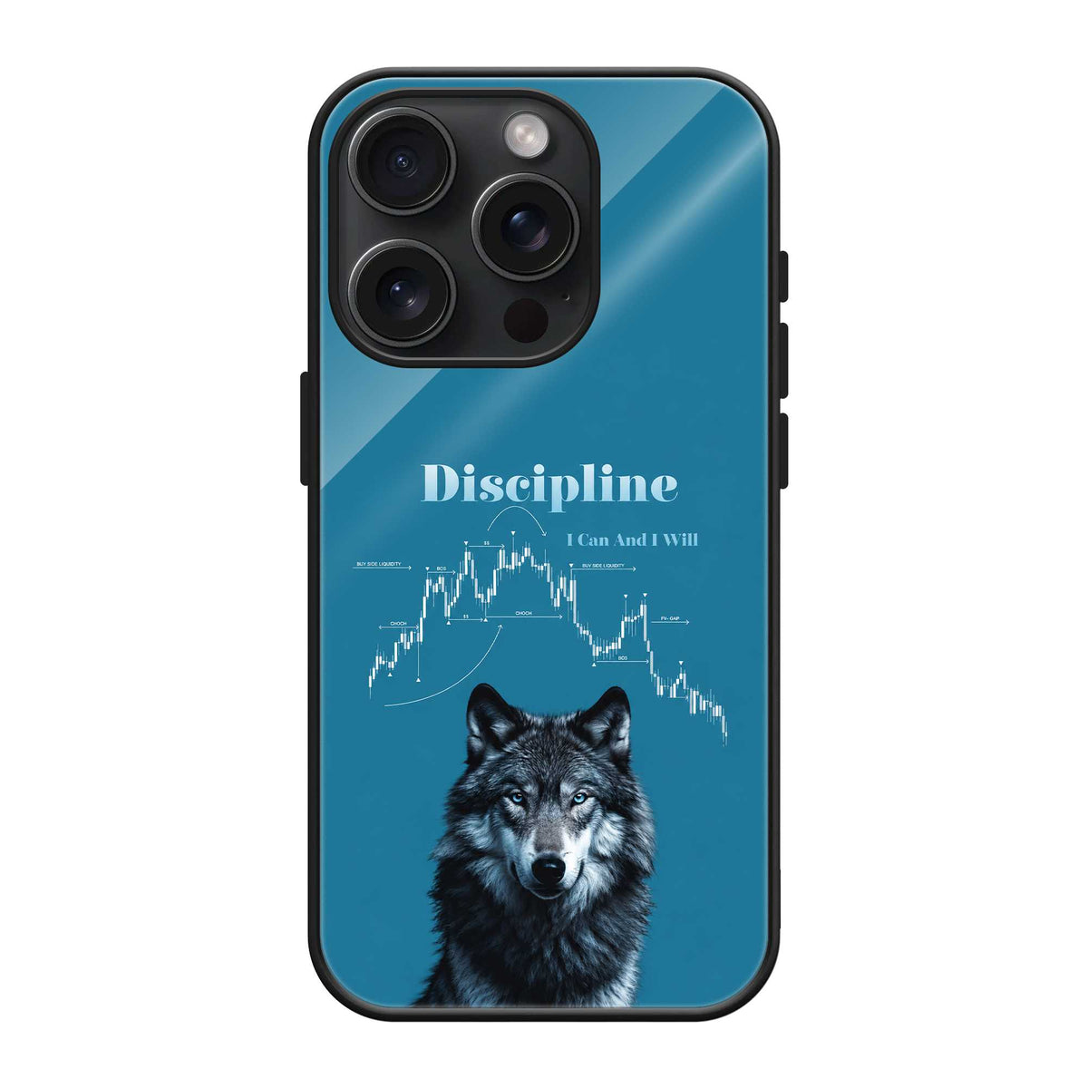 Lone Wolf Trader Glass Case