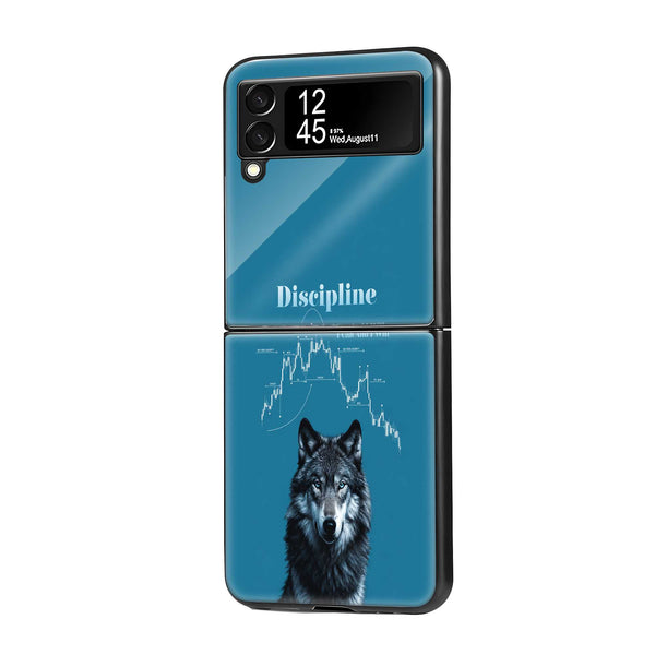 Lone Wolf Trader Samsung Z Flip Glass Case