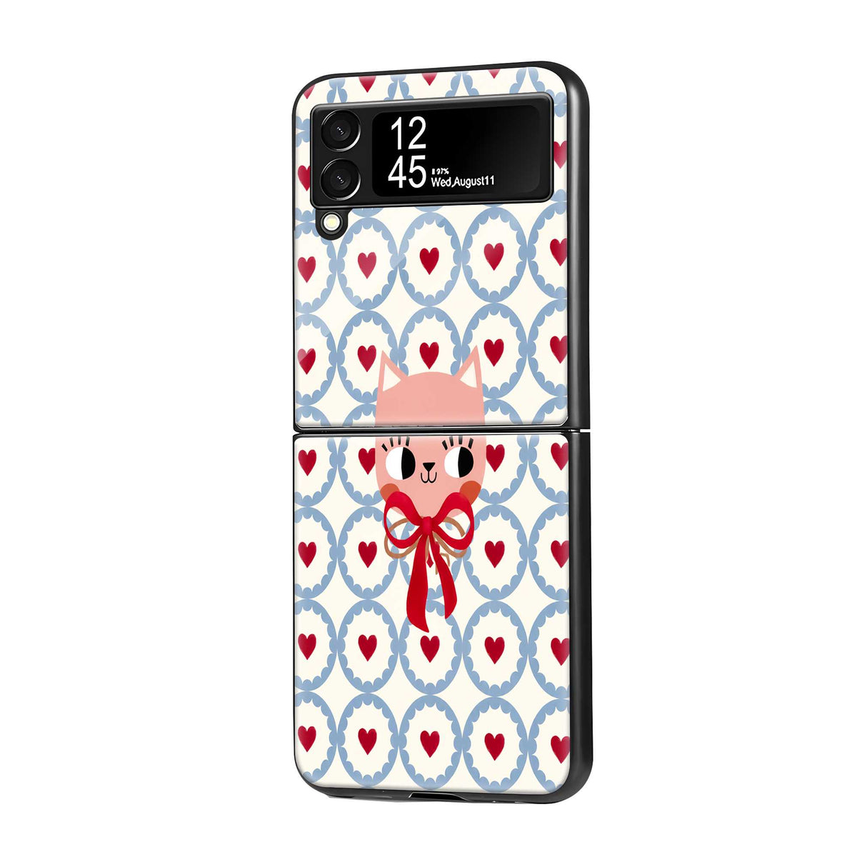 Love Bear Samsung Z Flip Glass Case