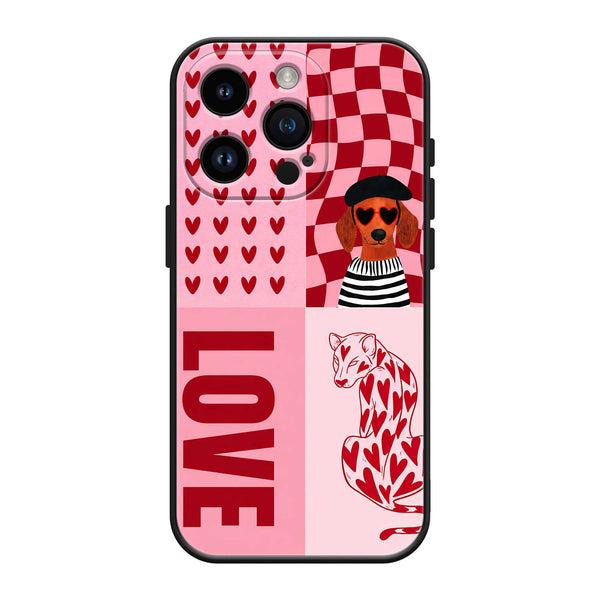 Love Collage Silicone Case