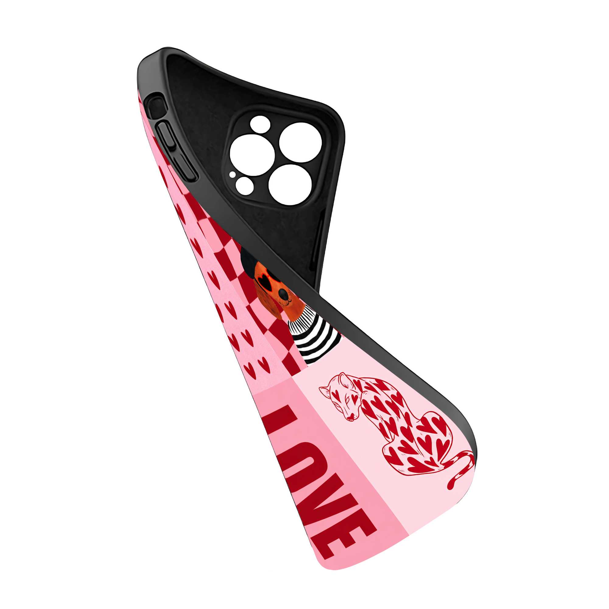 Love Collage Silicone Case