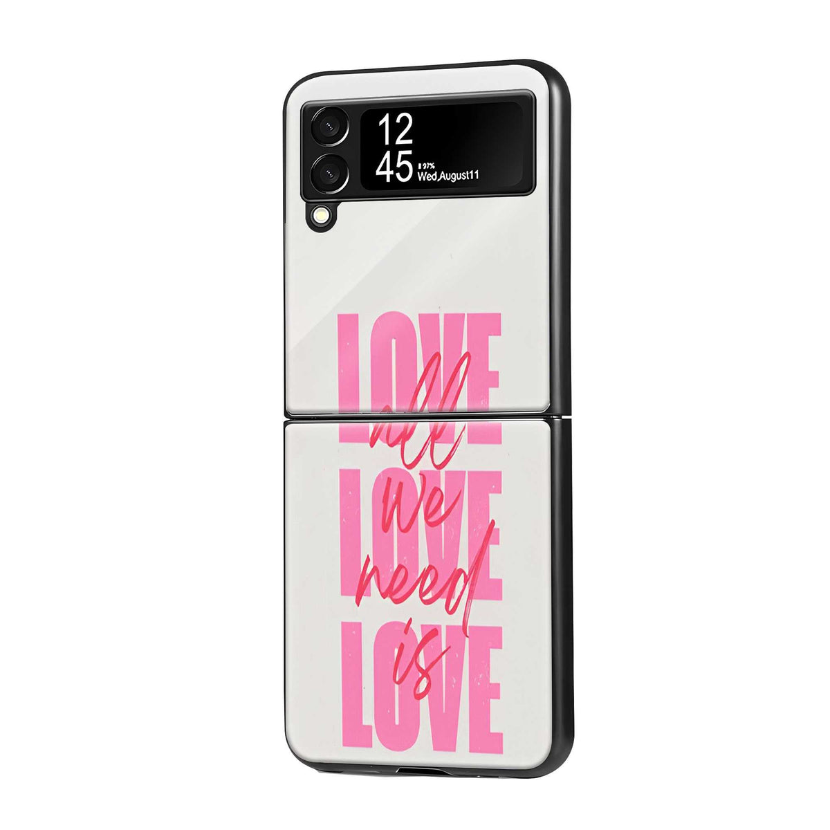 Love Notes Samsung Z Flip Glass Case Main image