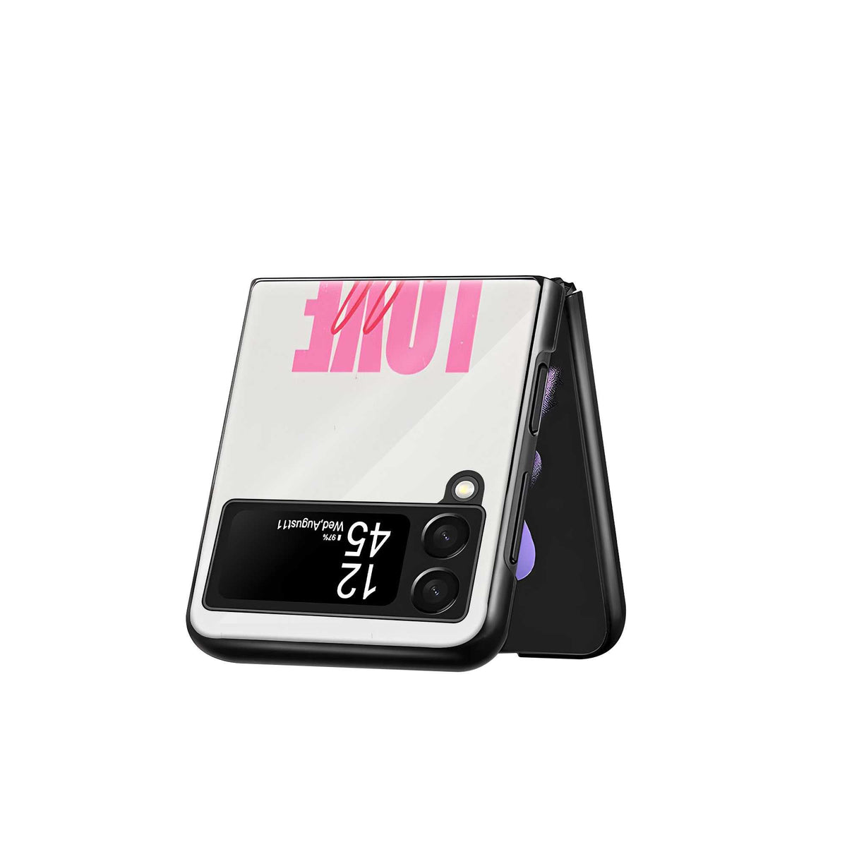 Love Notes Samsung Z Flip Glass Case