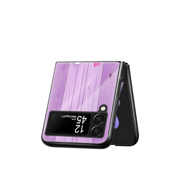 Lovebirds Nest Samsung Z Flip Glass Case