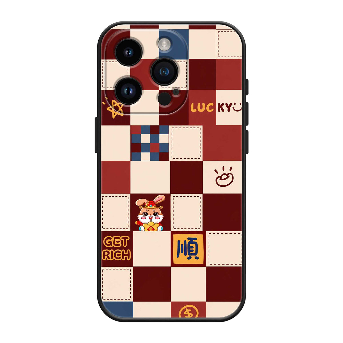 Lucky Check Silicone Case Main image
