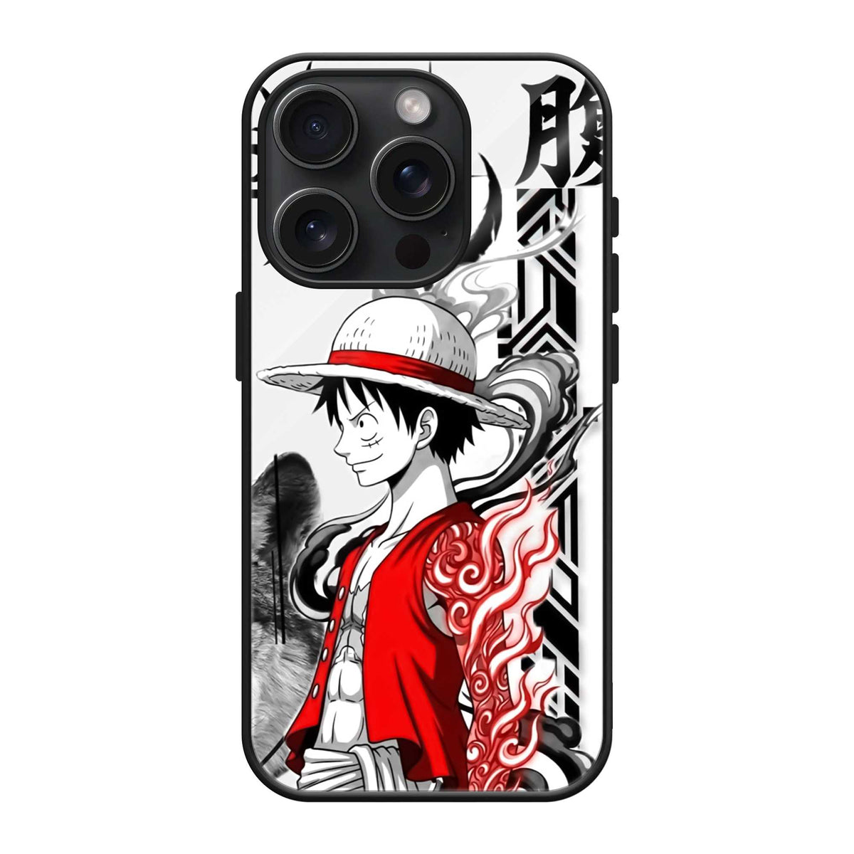 Luffy Pirate King Glass Case Main image