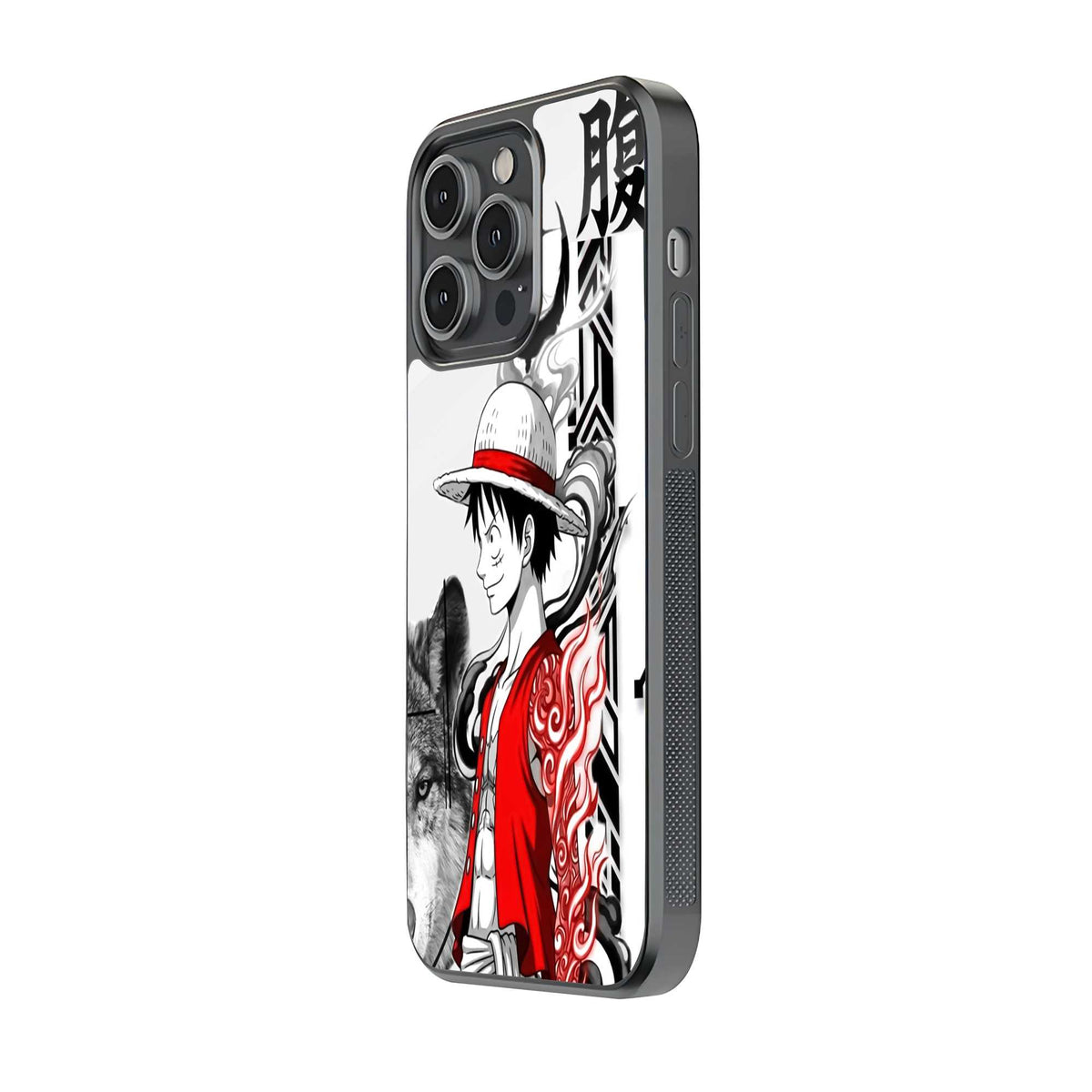 Luffy Pirate King Glass Case