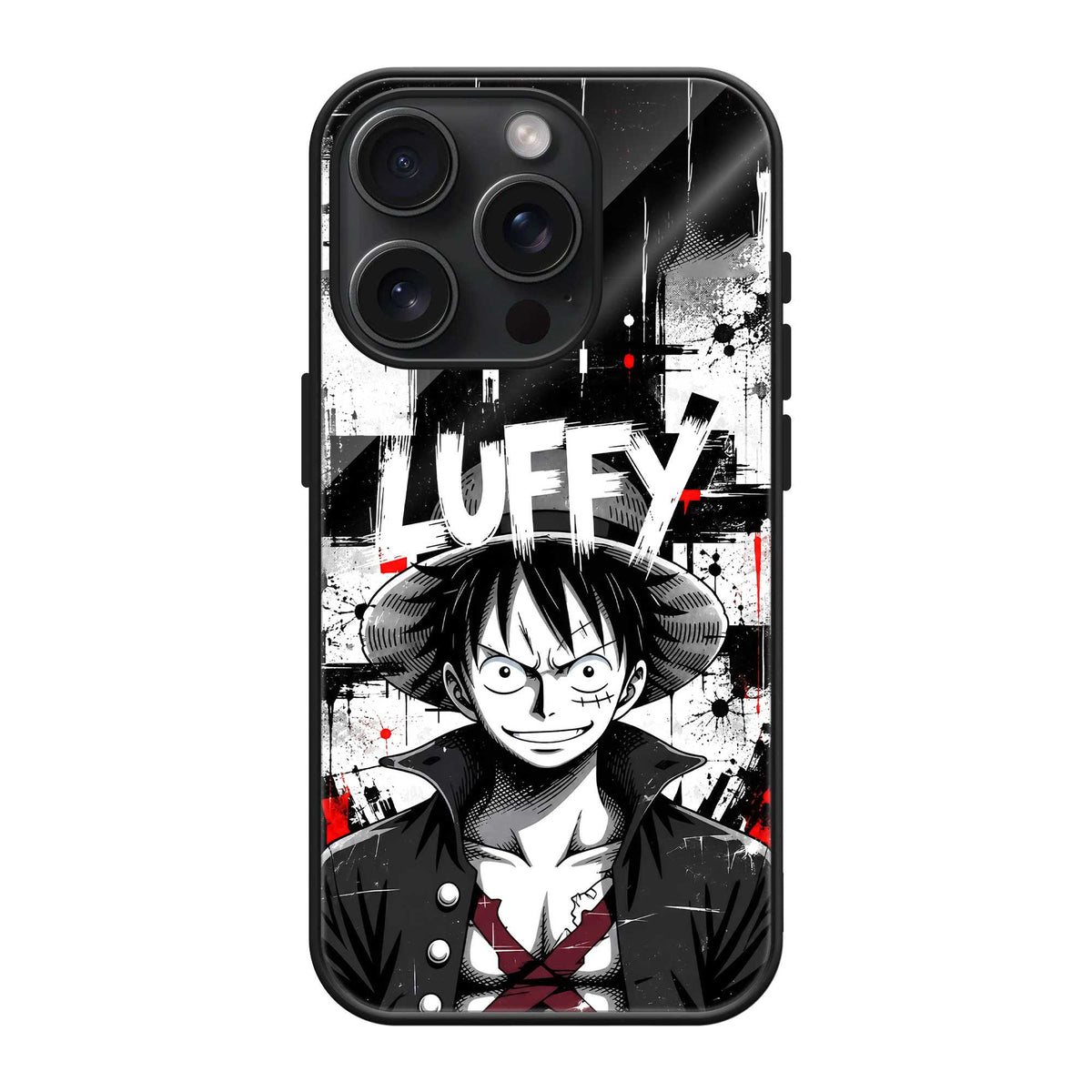 Luffy Pirate Legacy Glass Case