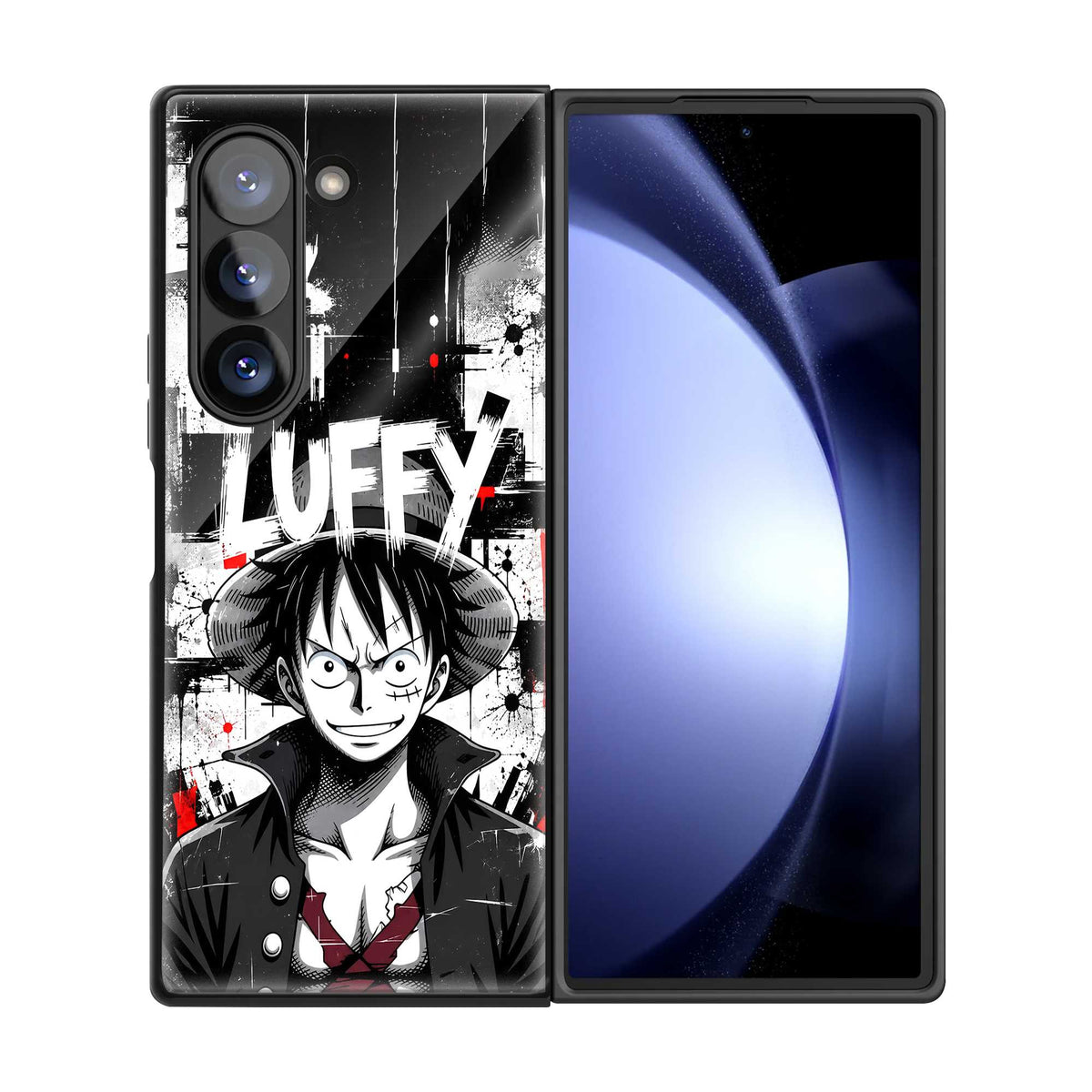 Luffy Pirate Legacy Samsung Z Fold Glass Case