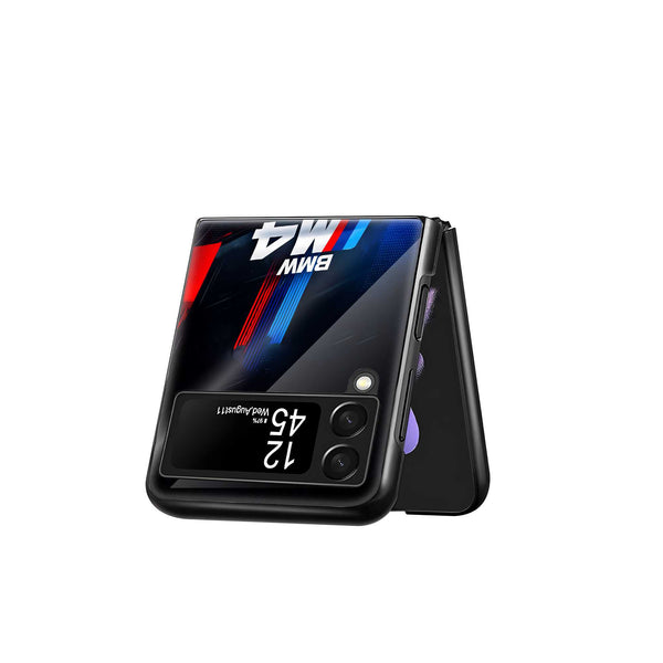 M4 Track Samsung Z Flip Glass Case
