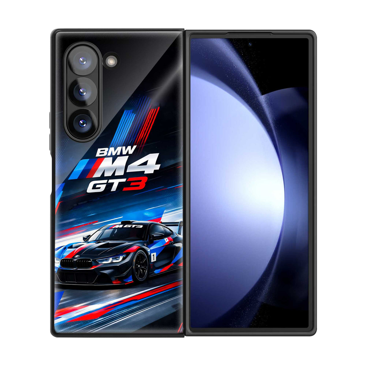 M4 Track Samsung Z Fold Glass Case