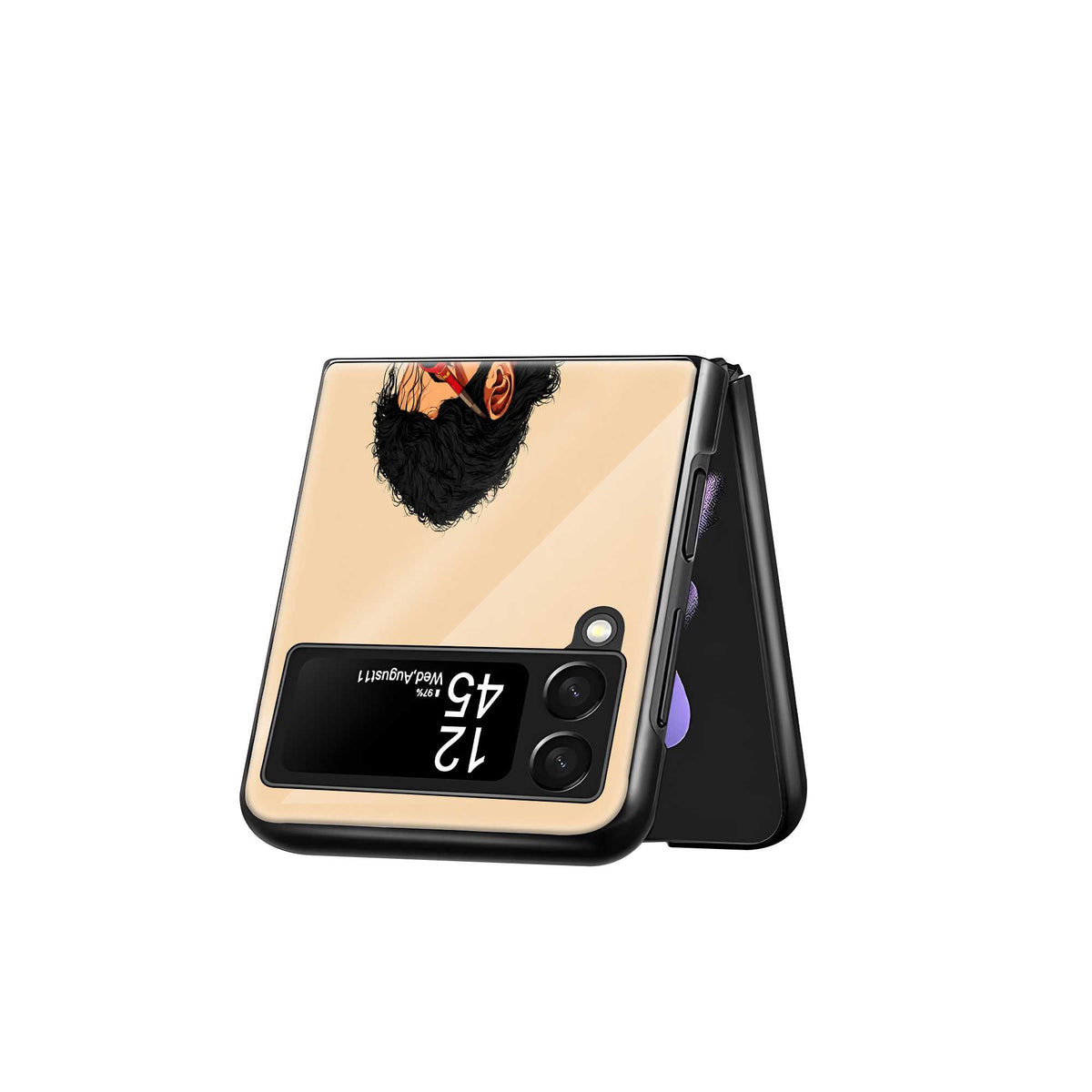 MJ Thriller Samsung Z Flip Glass Case