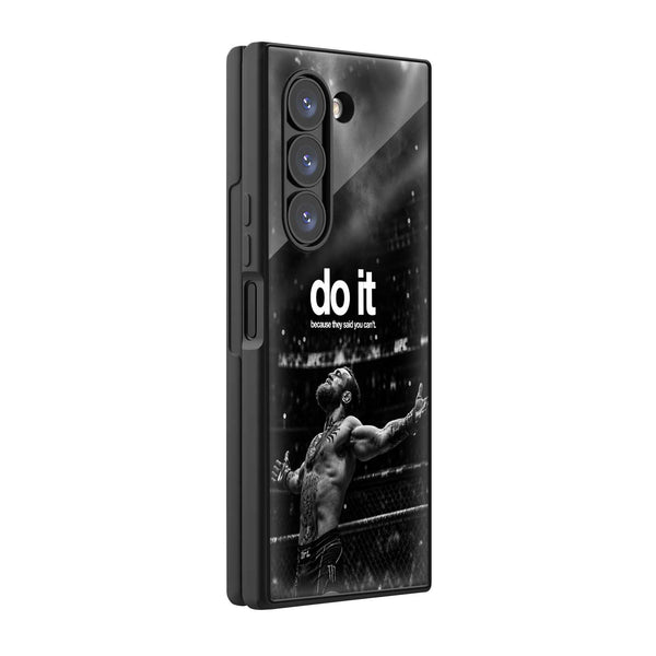 MMA Vibe Samsung Z Fold Glass Case