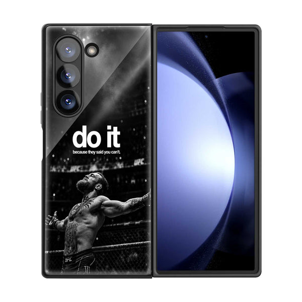 MMA Vibe Samsung Z Fold Glass Case